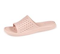 Isotoner Mules - Claquetas para mujer, ultra cómodas y ligeras, color carne, 38 EU