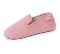 Isotoner Pantuflas chanclas charentaises para mujer ultra cómodas con suela de memoria de forma, EU, rosa, 38 EU