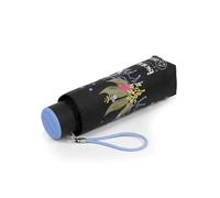 Isotoner Paraguas mini, resistente, ultra repelente al agua, con apertura manual, Frisia Ciervo, ST