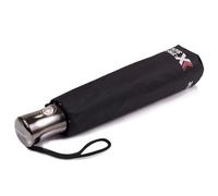 Isotoner Paraguas mujer x-tra sólido apertura y cierre automático, Negro, talla única, Clásico