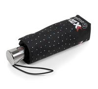 Isotoner Paraguas x-tra sólido anti-vuelco, impermeable, apertura/cierre automático, Mini guisantes, ST