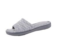 isotoner Women's Space Dyed Andrea Slide Slipper with Moisture Wicking for Indoor/Outdoor Comfort and Arch Support