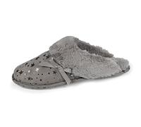 ISOTONER Zapatillas de casa Chinelas Mujer Estrellas Metalizadas