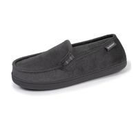 Isotoner Zapatillas de casa Mocasines hombre, pantuflas cómodas en terciopelo