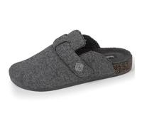 Isotoner - Zapatillas de deporte para hombre, suela con memoria de forma, gris multicolor, 42 EU