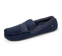 Isotoner - Zapatillas de deporte para hombre, ultra cómodas y ligeras, Chevron marino, 46 EU