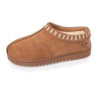 Isotoner - Zapatillas de deporte para mujer, parte superior, piel, suela confort, marrón claro, 37 EU