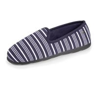 Isotoner - Zapatillas deportivas para mujer, muy cómodas, de jersey orgánico, Rayas marineras, 39 EU