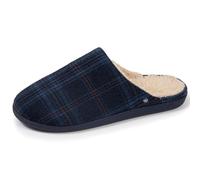 Isotoner Zapatillas pantuflas para hombre ultra cómodas y ligeras, espuma con memoria de forma, EU, 42 EU