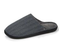 Isotoner Zapatillas pantuflas para hombre ultra cómodas y ligeras, espuma con memoria de forma, EU, 44 EU