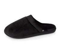 Isotoner - Zapatillas para hombre, ultra cómodas y ligeras, espuma viscoelástica, Negro , 44 EU