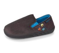 Isotoner Zapatillas zapatillas mocasines niño ligeras y cómodas, fáciles de poner, gris multicolor, 39 EU