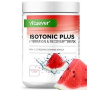 Isotonic Plus Drink - 1050g Bebida isotónica en polvo - con carbohidratos, electrolitos, vitaminas y maca - fórmula de hidratación y recuperación (Watermelon)