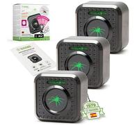 ISOTRONIC Ahuyentador de arañas con ultrasonidos | Enchufe de 230 V repelente de arañas con ultrasonidos | Repelente ultrasónico de arañas | Ahuyentar arañas sin usar venenos