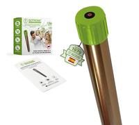 ISOTRONIC Ahuyentador ultrasónico contra topos, campañoles, ratones, hormigas y serpientes | Apto para jardines, campos, cultivos, campos de golf | Funciona con pilas | Alcance de 1250 m2