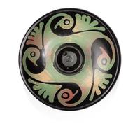 ISPALLA Cuenco de cerámica de alta calidad para cada incienso, soporte único de palo santo para madera de incienso, varillas de incienso o salvia blanca/hecho a mano en Perú.