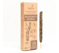 ISPALLA Palo Santo Copal - Varitas de incienso para intensificar las conexiones espirituales, hechas a mano en Perú, 100% naturales y veganos