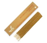 ISPALLA® Palo Santo Jazmin - Varillas de incienso (10 unidades, para inspiración y creatividad, hechas a mano en Perú/100% natural y vegano)