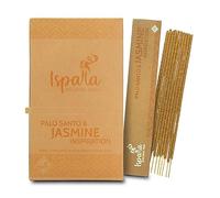 ISPALLA - Varillas de incienso orgánicas de Perú, aprox. 10 varillas por paquete (palo santo y jazmín)