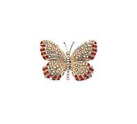iSpchen difusor Purificador de Aire Para Automóvil, Aromaterapia de Tobera Para Automóvil, difusor de Mariposa de Cristal Brillante Para Automóvil, Ambientador Con Clip de Ventilación Para Oficina