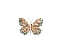 iSpchen difusor Purificador de Aire Para Automóvil, Aromaterapia de Tobera Para Automóvil, difusor de Mariposa de Cristal Brillante Para Automóvil, Ambientador Con Clip de Ventilación Para Oficina