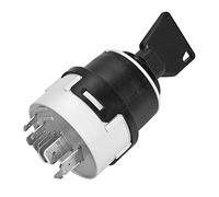 iSpchen Interruptor de Encendido del Coche, Interruptor de Arranque de Encendido de 24 V, Cerradura de Encendido de 9 Pines, Adecuado Para Carretilla Elevadora de Tractor de Coche, Accesorios Coche