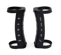 iSpchen Mando a Distancia Inalámbrico para Volante, Mando a Distancia Universal para Volante de Coche, Botón Inalámbrico, Botones de Navegación DVD, Mando a Distancia para Volante