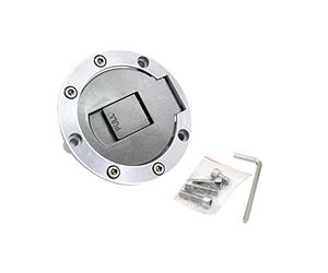 iSpchen Tapa De Tanque Combustible Redonda De 7 Orificios Acero Inoxidable para Motocicleta Tapa Tanque De Combustible Tapa Tanque Combustible Adecuado para Sub-Stituireho-Rizon,Golds-Tandard 150