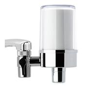 iSpring DF2 iltro de Agua para Grifo para Fregadero de Cocina, Baño o Caravana, 500 Galones de Larga Duración, Transparente con Aireador
