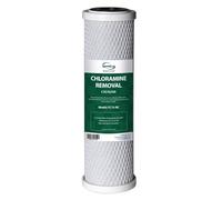 iSpring FC15-NC Cartucho de Repuesto CTO de Bloque de Carbón para Sistema de Filtración de Agua Bajo Fregadero, Reduce la Cloramina, Paquete de 1