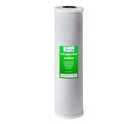 iSpring FC25B Cartucho de Repuesto para Filtro de Agua para Toda la Casa, Bloque de Carbono CTO, 20” x 4.5”