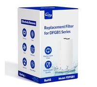 iSpring FDFGB1 Cartucho de Repuesto para Filtro de Agua de Grifo DFGB1, Repuesto de Carbón Activo, Reduce el Cloro, el Olor y el mal Sabor