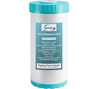 iSpring FM15B Cartucho de Filtro de Repuesto Reductor de Hierro y Manganeso para Sistema de Filtración de Agua para Toda la Casa WGB21BM, 1 Unidad (Paquete de 1), 10" x 4.5" Alta Capacidad