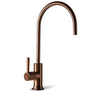 iSpring ga1-aw 16 x 28 cm - Grifo con filtro de latón sólido y resistente de 14 oz- caño alto de estilo europeo