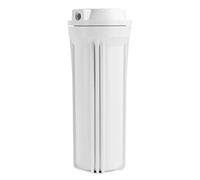 iSpring HW12 - Carcasas de filtro de agua para sistemas de ósmosis inversa, 10 pulgadas, 1 paquete, color blanco