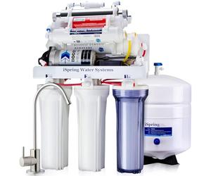iSpring RCC1UP-AK Sistema Ósmosis Inversa 7 Etapas con Alcalino y UV