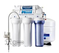 iSpring RCC7 Sistema de Ósmosis Inversa 5 Etapas 75 GPD Bajo Fregadero