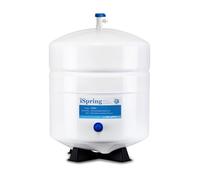 iSpring T32M Tanque de Almacenamiento de Agua Presurizado con Válvula de Bola para Sistemas de Ósmosis Inversa, 4 Galones, Válvula de Tanque de 1/4 "Incluida