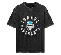 Israel Adesanya The Last Stylebender City Kickboxing Mens T-Shirt Casual Cotton Unisex Black Tees Tops S
