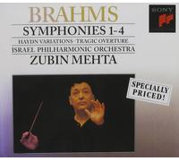 Israel Philharm Symphonies 1-4 / Tragic Overture Op 81 / (CD) (Importación USA)
