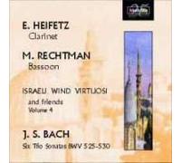 ISRAELI WIND VIRTUOSI - J.S.BACH: 6 TRIO SONATAS BWV 525-530