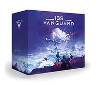 ISS Vanguard Juego de mesa,Juego de aventura de ciencia ficción,Juego de estrategia cooperativa,Tiempo de juego promedio de 90-120 minutos,Fabricado por Awaken Realms