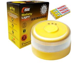 ISSE SAFETY Baliza v16 Homologada DGT SIM y Datos Incluidos hasta 2038 - Luz Emergencia Coche Homologado DGT 3.0 - v16 Con Geolocalización Obligatoria Enero 2026 v16 Homologada DGT