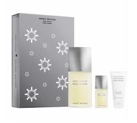 Issey Miyake L'Eau D'Issey Pour Homme Eau De Toilette Spray 125ml Set 3 Pieces