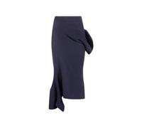 Issey Miyake - Life Form Volume Midi Skirt - Skirts - Mujer - Negro - M -