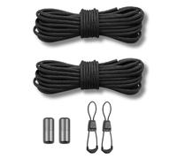 Issimober Juego de cordones para Salomon, Quicklace Shoelace Kit, sin atar, repuesto para zapatos de esquí Salomon Speedcross, kit de cordones para hombres, mujeres y niños, sistema de cierre rápido,
