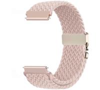 Issinlky 18mm Nylon trenzado correa compatible con Garmin Venu 2S/Venu 3S/Vivomove 3S/Vivoactive 4S/Forerunner 255s/255s Music/265s, liberación rápida reemplazo correa elástica para mujeres hombres