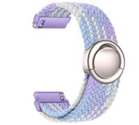 Issinlky 18mm Nylon trenzado correa compatible con Venu 2S/Venu 3S/Vivomove 3S/Vivoactive 4S/Forerunner 255s/265s, Hebilla redonda Correa elástica para Huawei Watch GT5 41mm/GT4 41mm