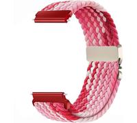 Issinlky 18mm Nylon trenzado correa compatible con Venu 2S/Venu 3S/Vivomove 3S/Vivoactive 4S/Forerunner 255s/255s Music/265s, liberación rápida reemplazo correa elástica para mujeres hombres