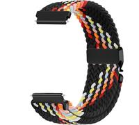 Issinlky 18mm Nylon trenzado correa compatible con Venu 2S/Venu 3S/Vivomove 3S/Vivoactive 4S/Forerunner 255s/255s Music/265s, liberación rápida reemplazo correa elástica para mujeres hombres